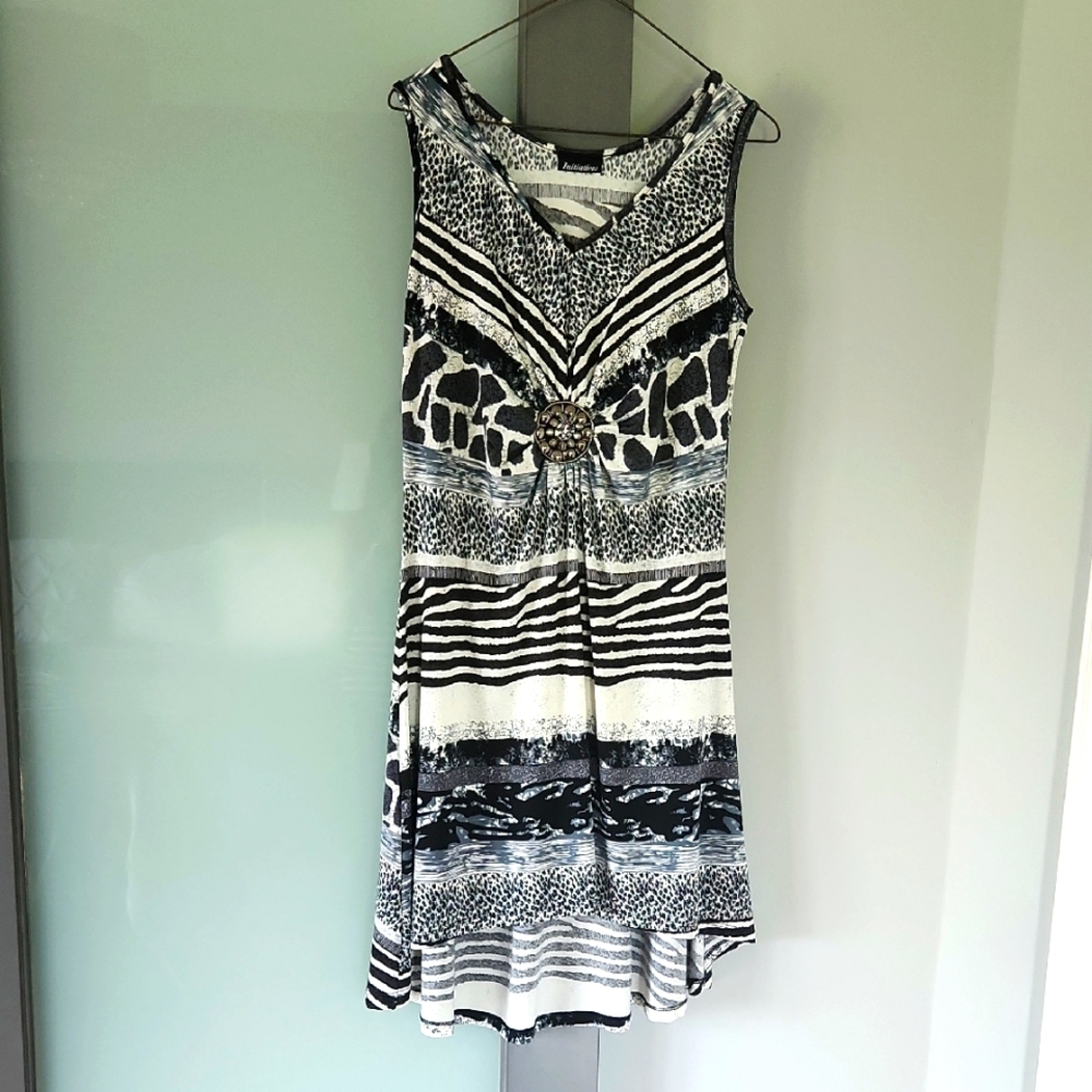 Initiatives Size M Hi-Low Summer Dress